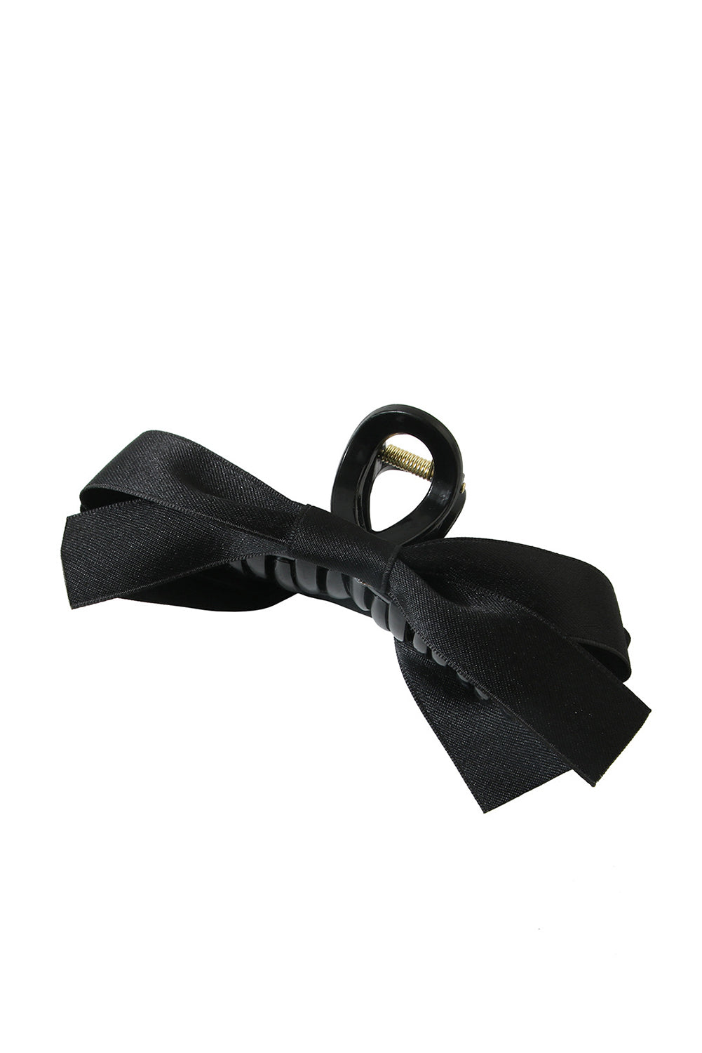 Black Bow Hairclip Accessory