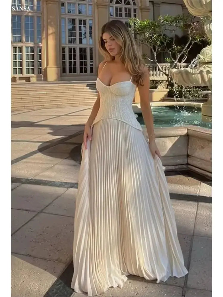 Sansa White Dress