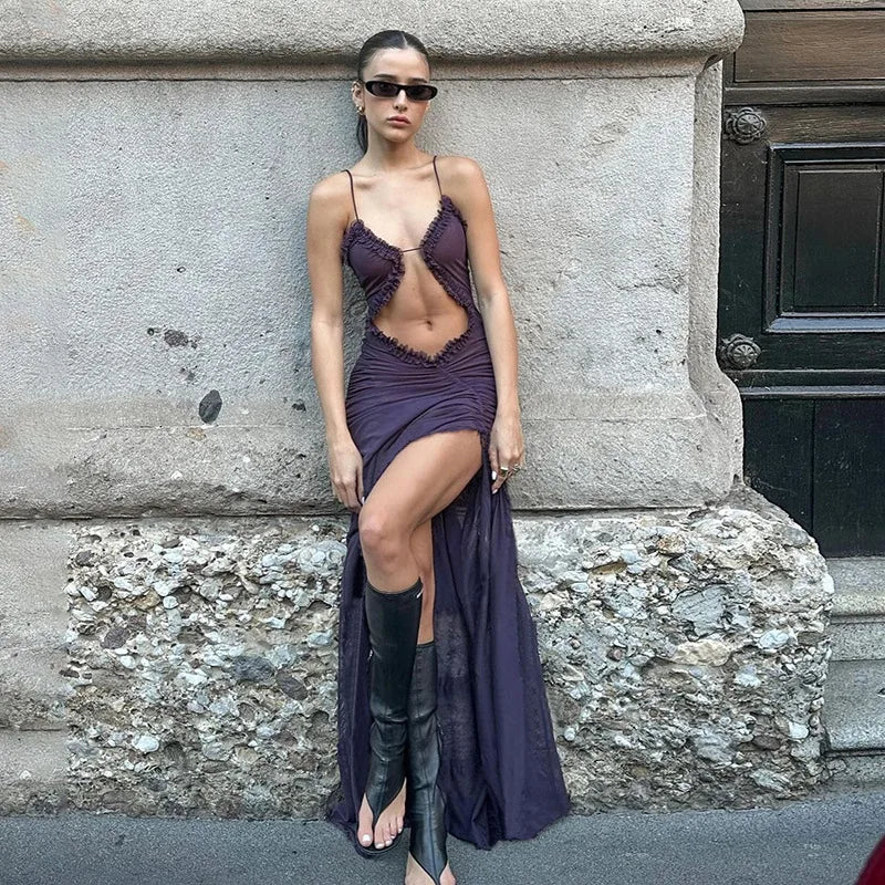 Belly Maxi Dress