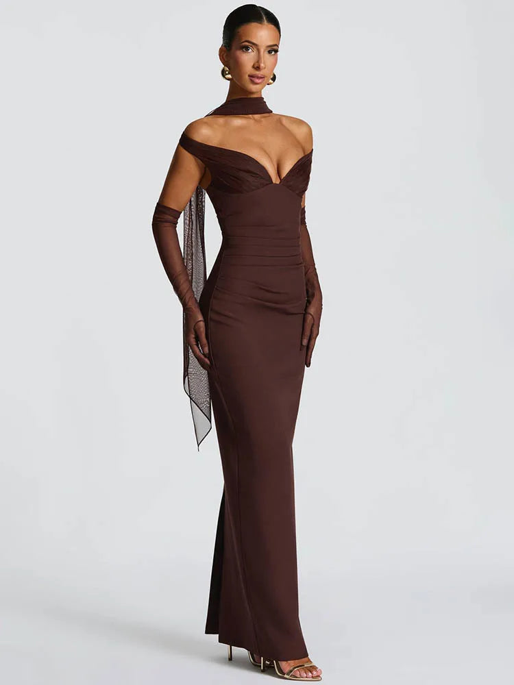 Sirin Scarf Maxi Dress