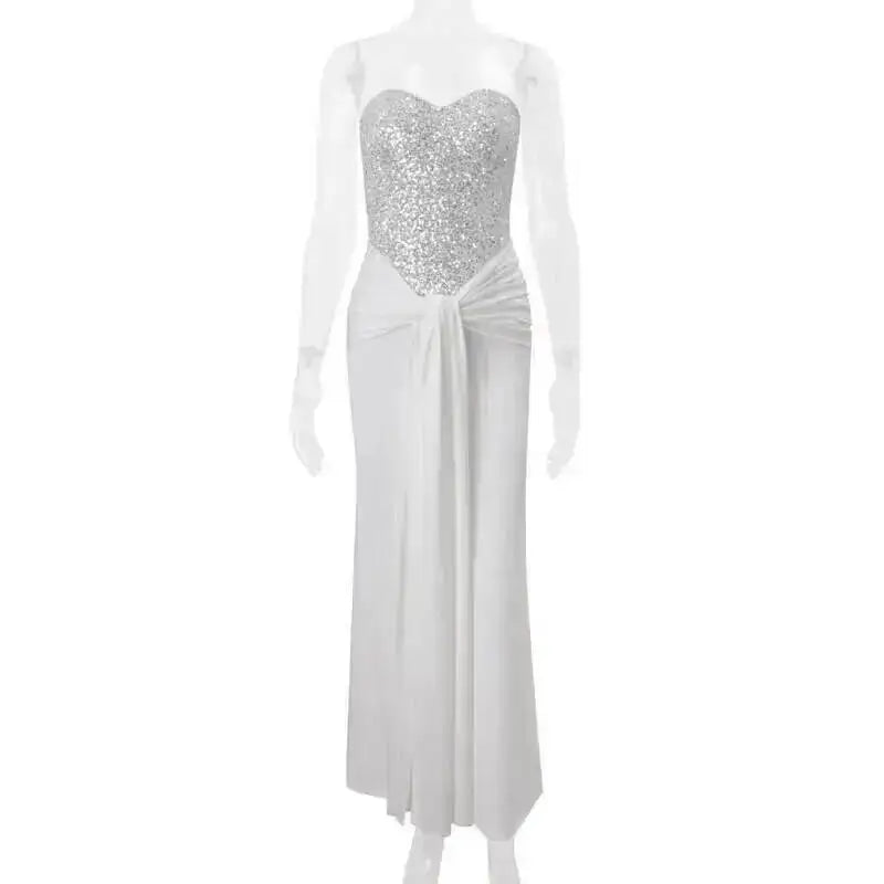 Slim Bodycon Corset Maxi Long Dress