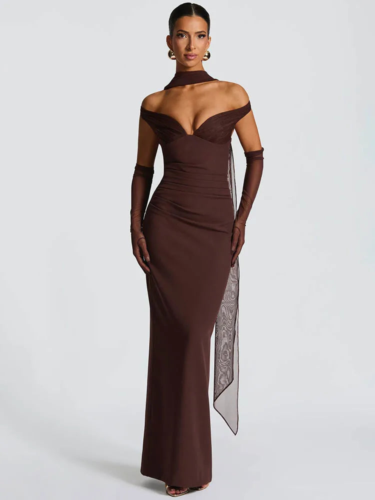 Sirin Scarf Maxi Dress