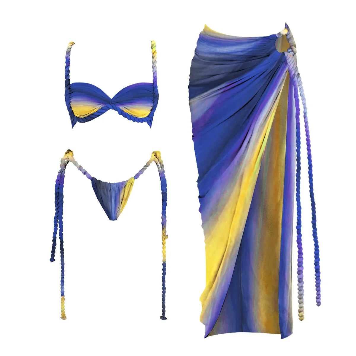 'Who is she" Bikini Set