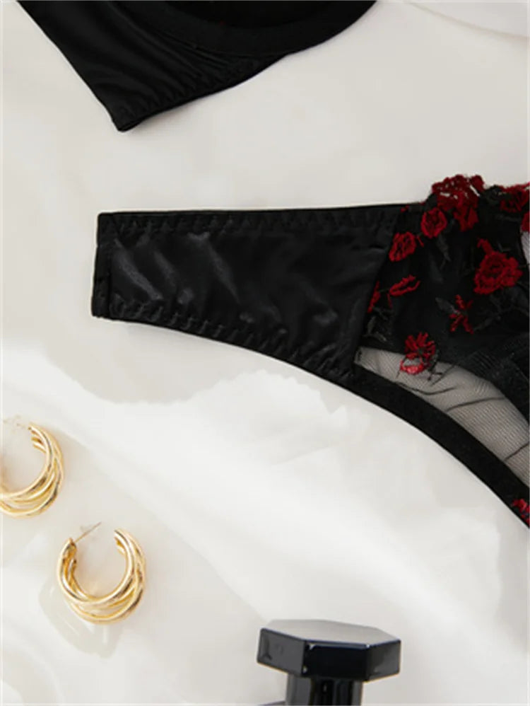 Lori Rose pushup and pantie lingerie set