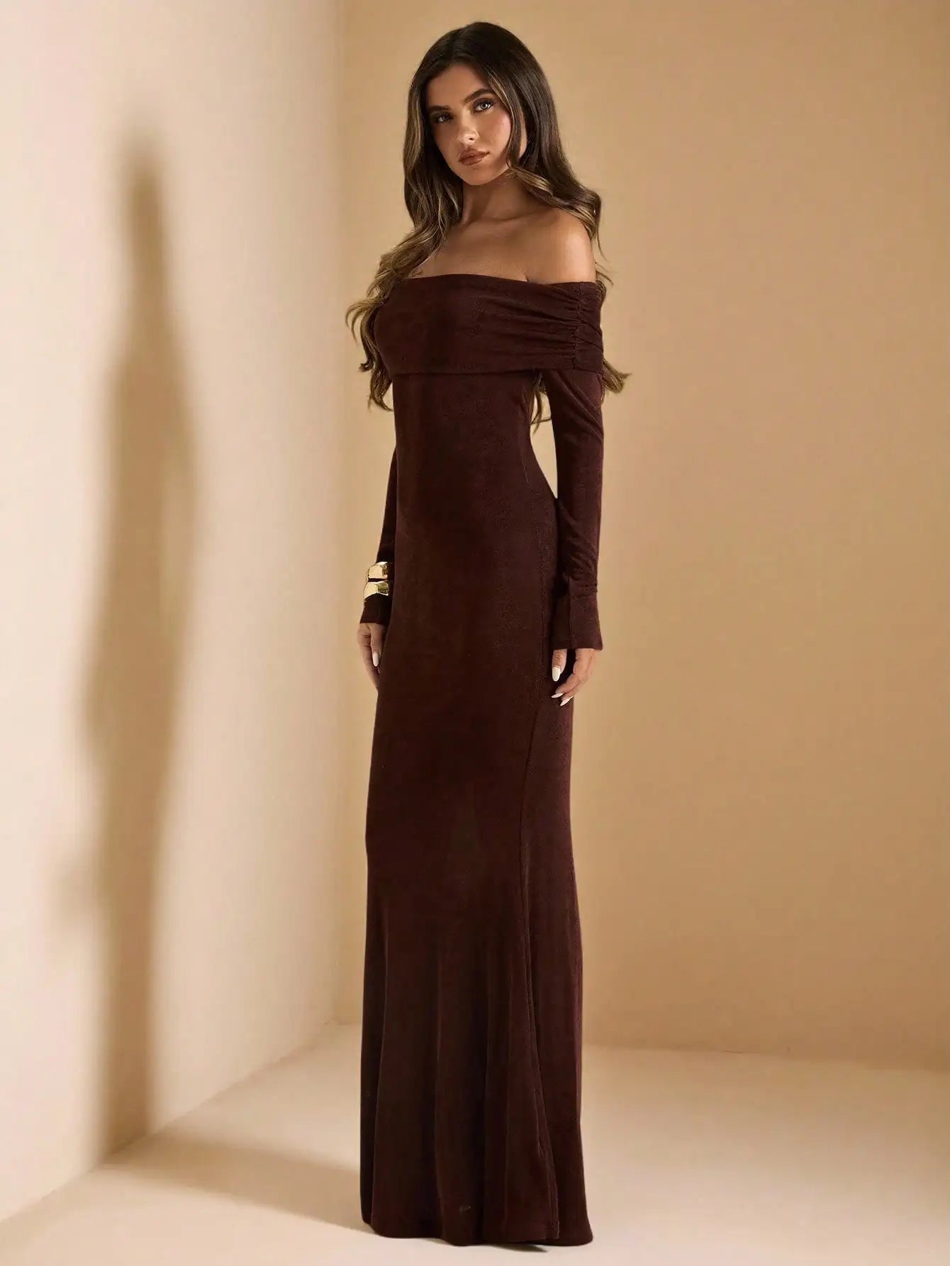 Piper Open Shoulder Long Sleeve Bodycon
