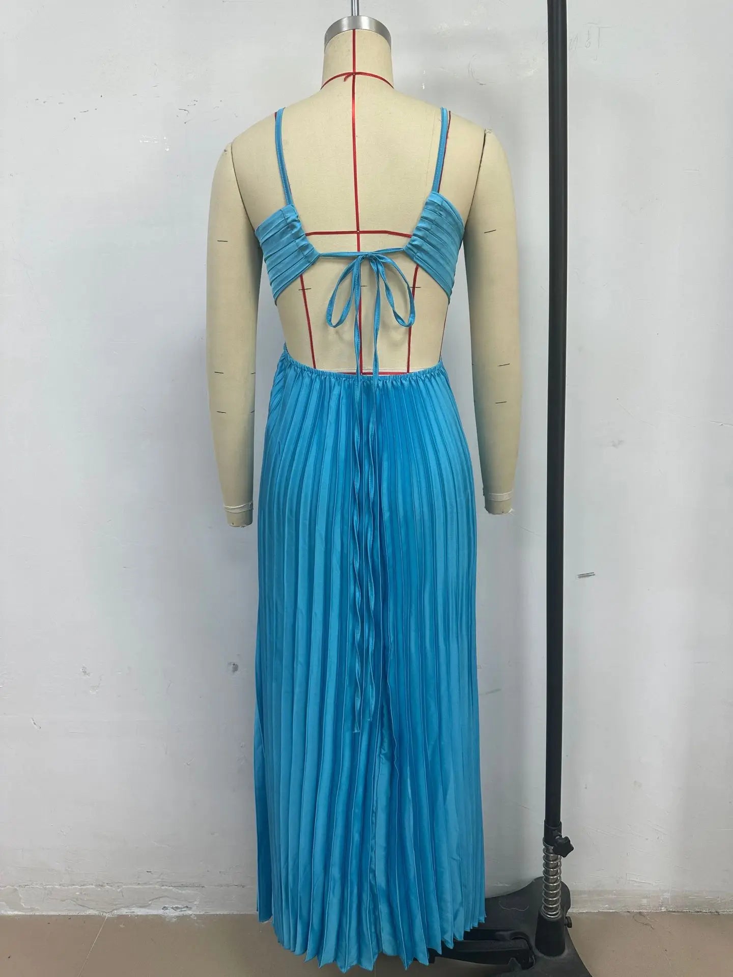 Just Judy Pleated Dress