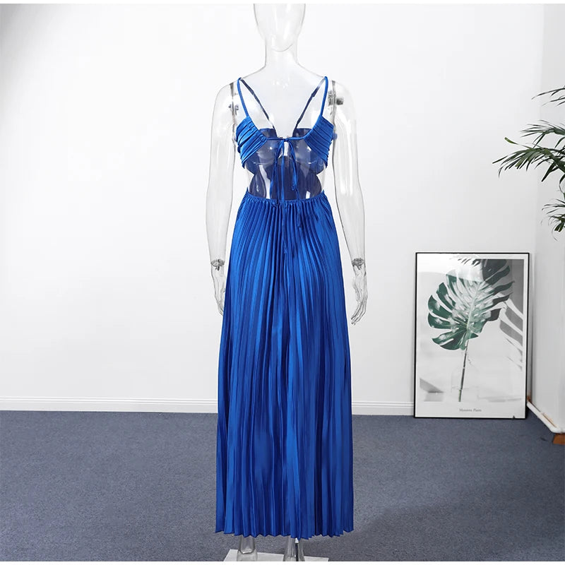 Just Judy Pleated Dress