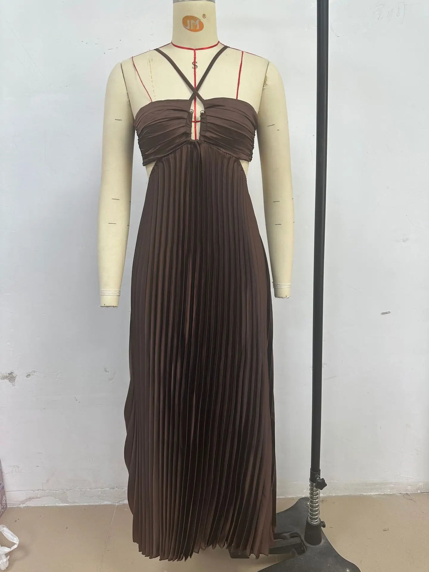 Just Judy Pleated Dress