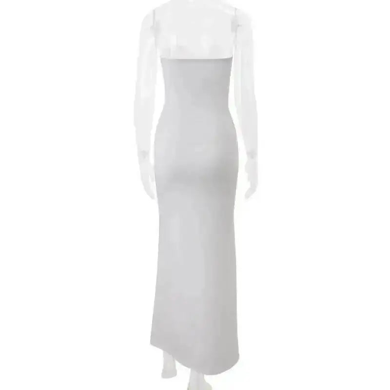 Slim Bodycon Corset Maxi Long Dress