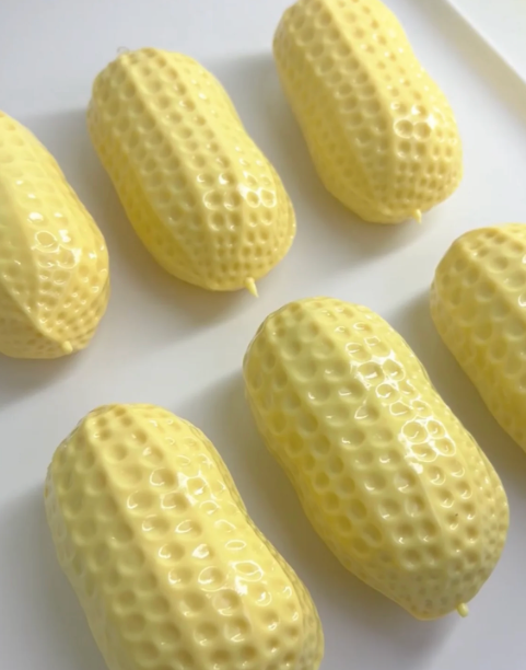 Peanut squishy stress ball