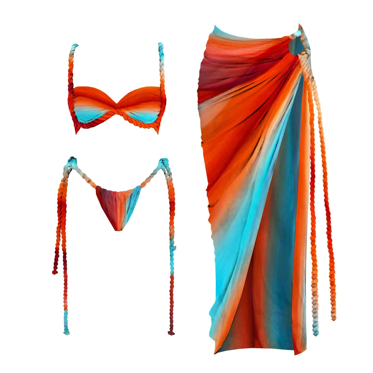 'Who is she" Bikini Set