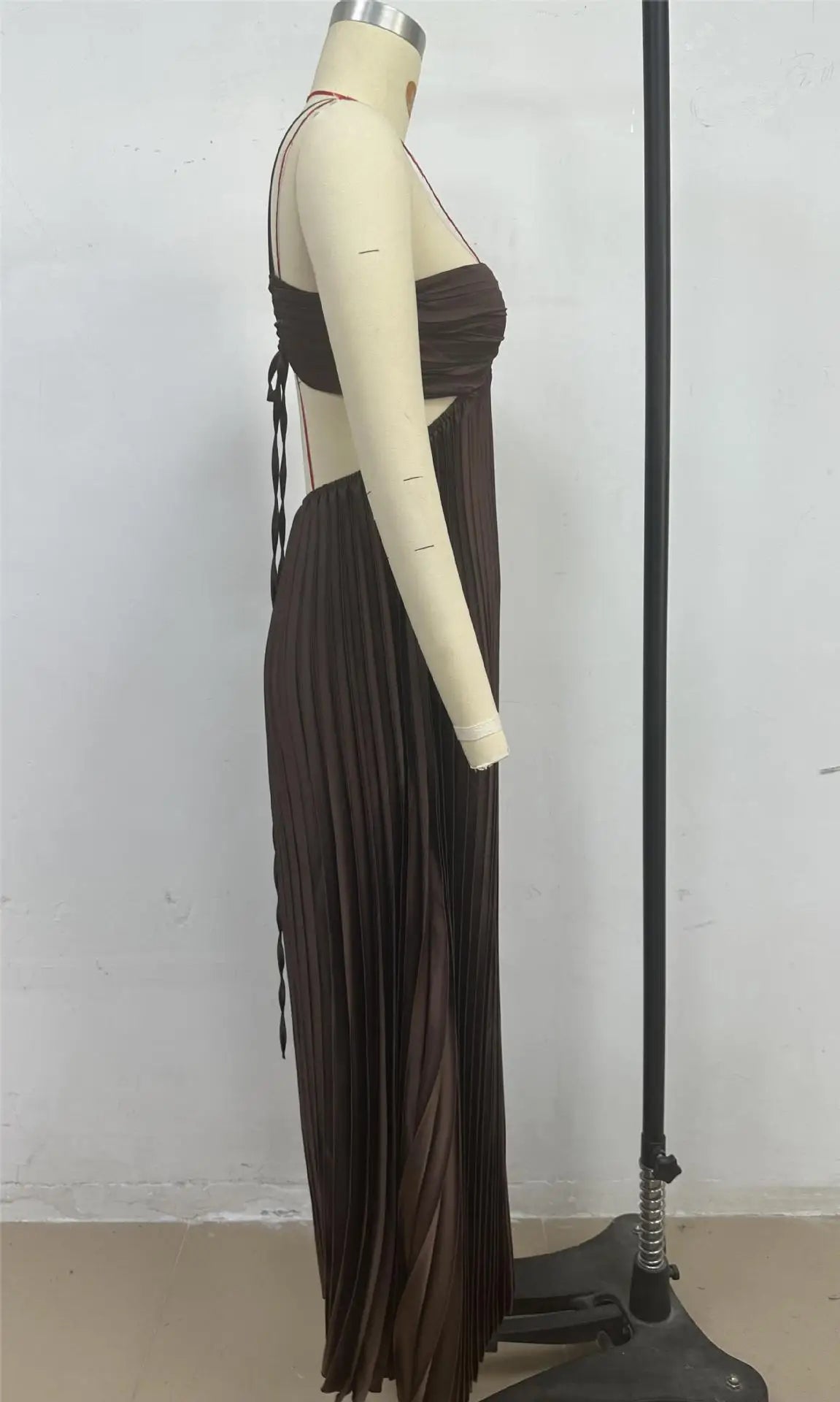 Just Judy Pleated Dress