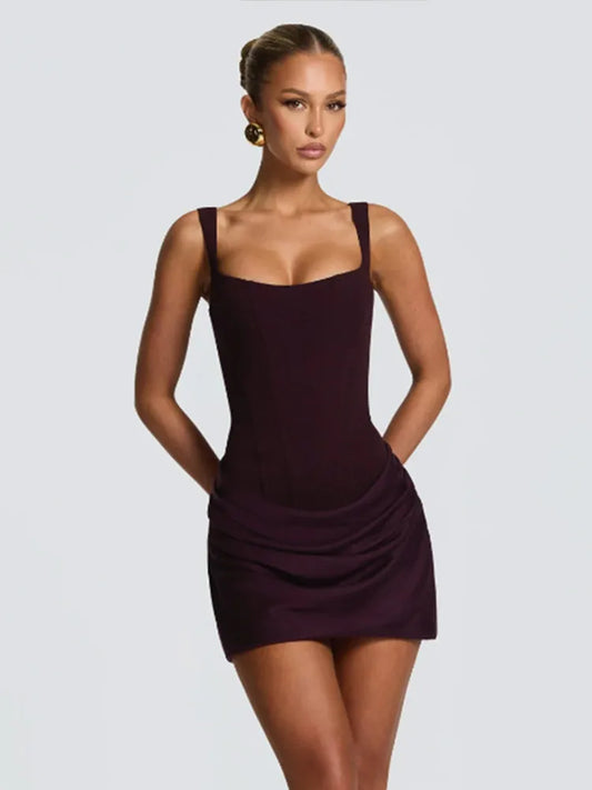 Seductive Slim Mini Dress
