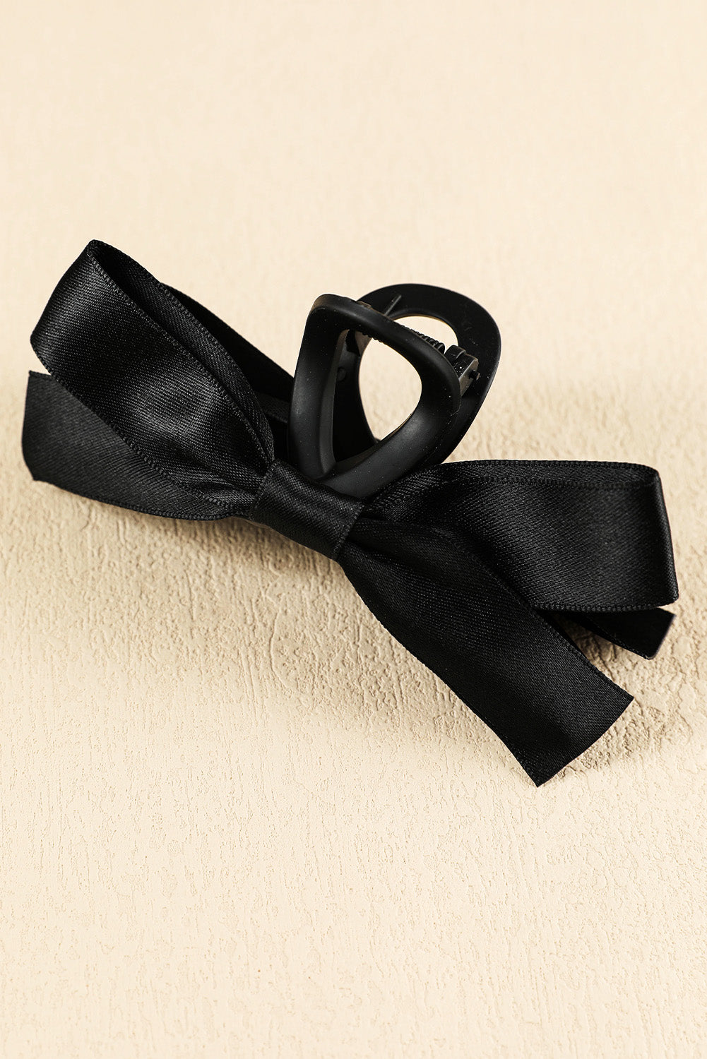 Black Bow Hairclip Accessory