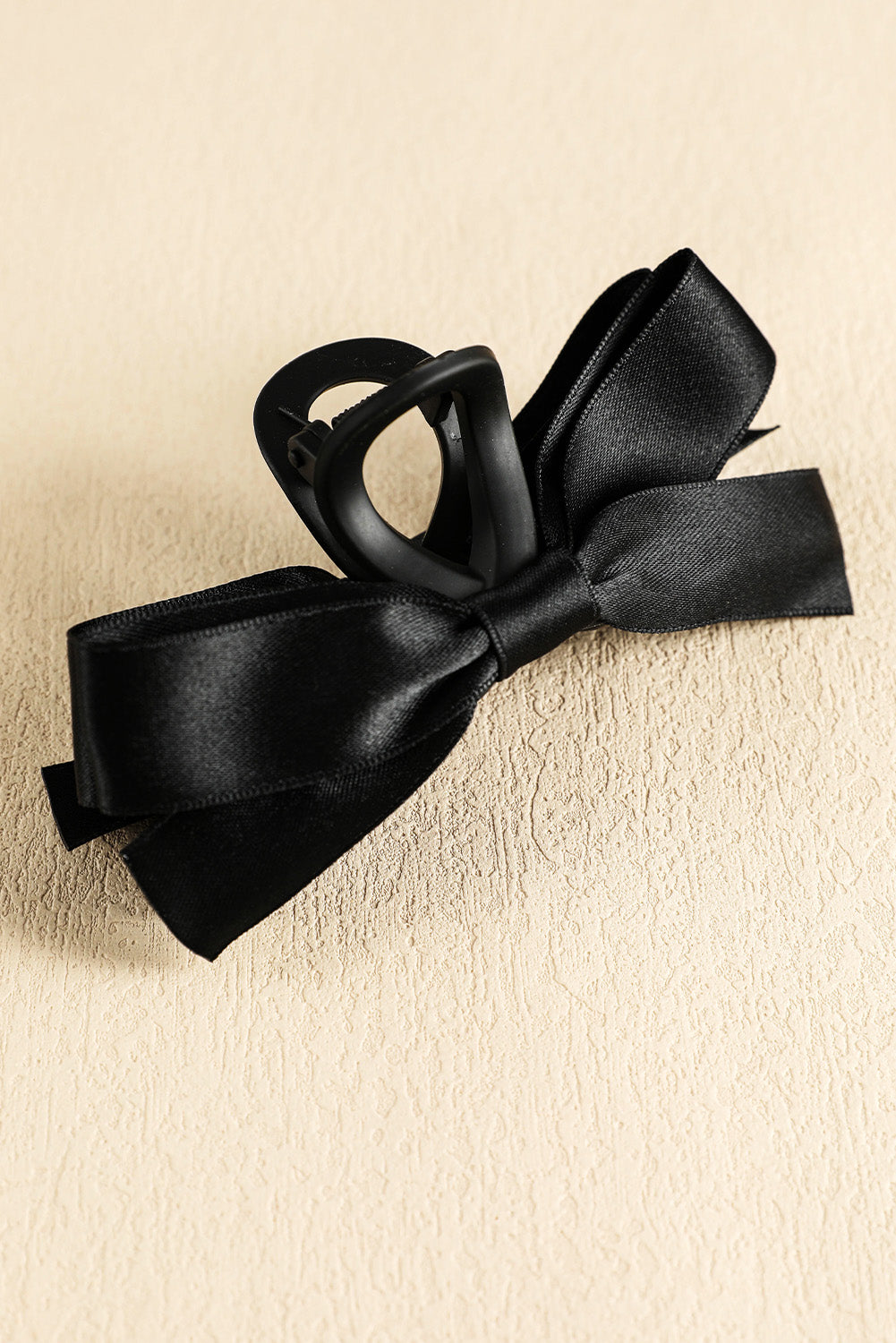 Black Bow Hairclip Accessory